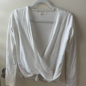 Long Sleeve Cross Top